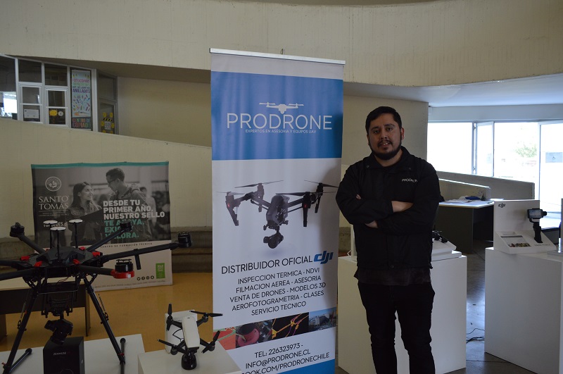 Área de Comunicación presentó últimos drones del mercado en Feria Prodrone