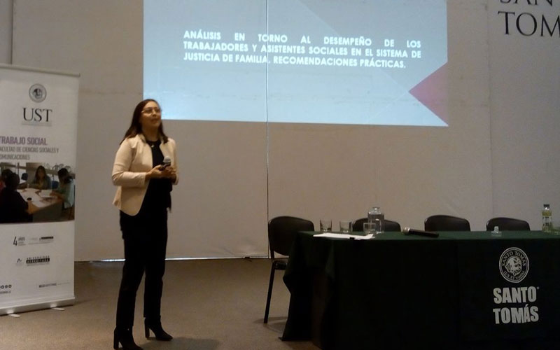 Trabajo Social y Derecho organizaron Seminario de actualización en Pericia Social