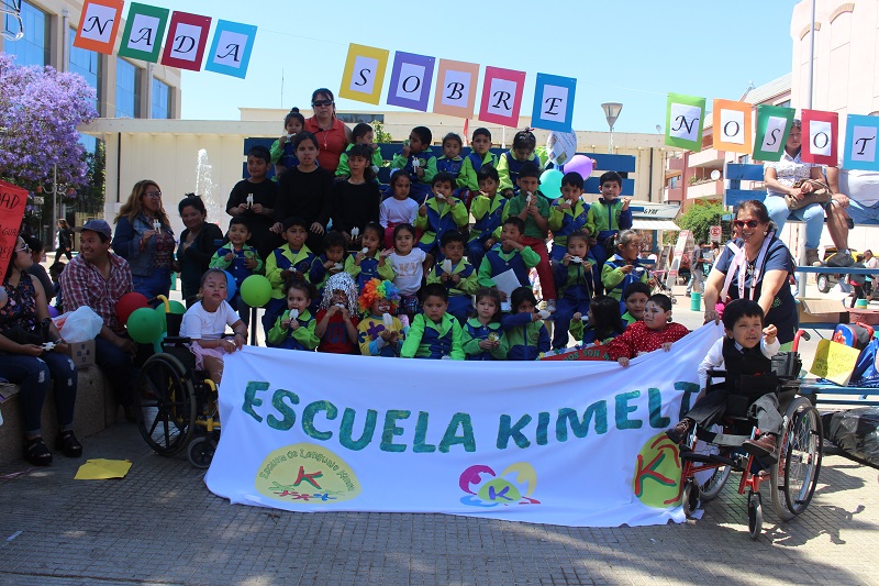 Niños y jóvenes conmemoran Día Internacional de las Personas con Discapacidad en Ovalle