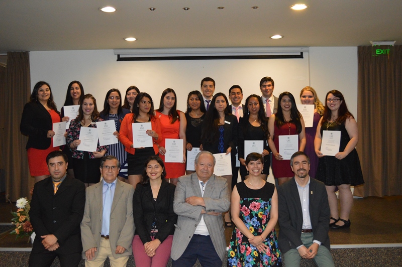 Kinesiología UST Temuco realizó ceremonia de egresados de estudiantes