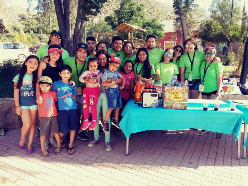 Tomasinos de Santiago Centro participaron de una nueva versión de los trabajos voluntarios de verano