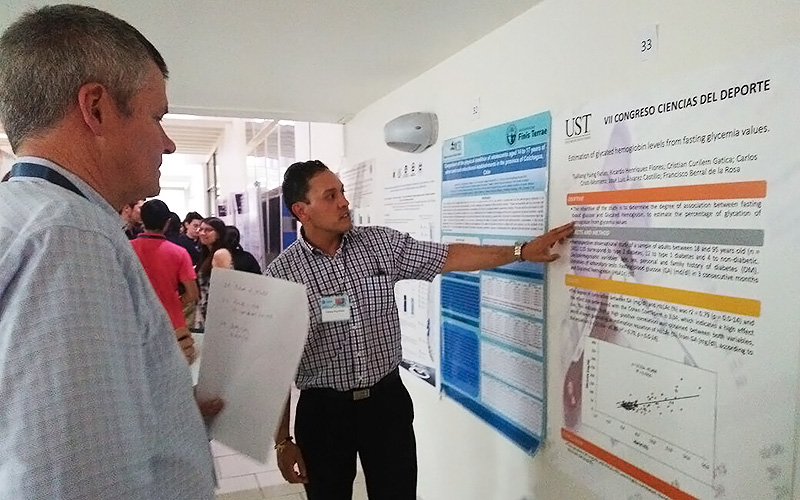 Investigaciones de Escuela de Kinesiología de UST Viña del Mar destacan en Congreso Internacional de Ciencias del Ejercicio