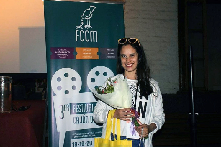 Alumna de Comunicación Audiovisual de Talca ganó Festival de Cine de San José de Maipo