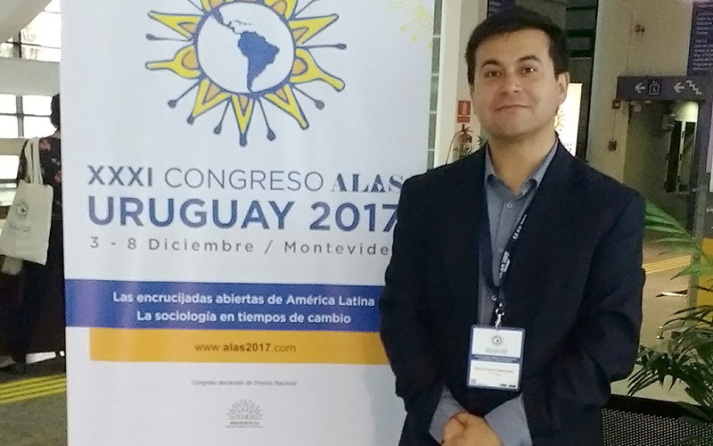 Docente de Escuela de Trabajo Social expone en congreso de Asociación Latinoamericana de Sociología