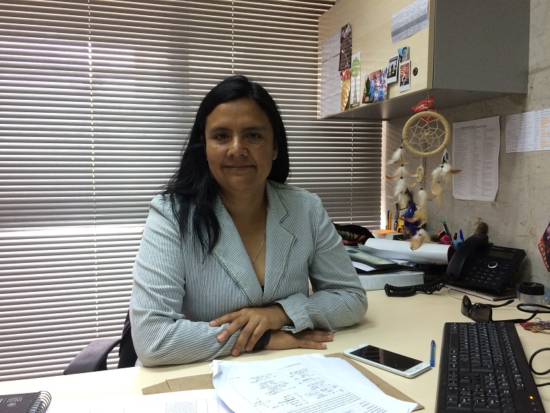 Sofía Rojas, topógrafa: "Todavía se siente en el ambiente que es increíble que una mujer esté a cargo"