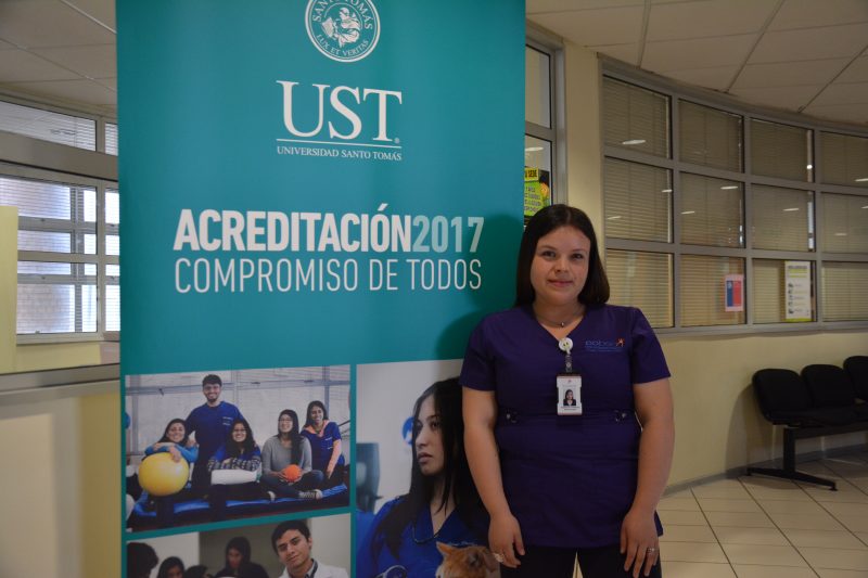 Claudia Jara, egresada UST: "Debemos enfocarnos en enseñar al paciente a alimentarse y en el fondo evitar promover que está bajo una dieta, sino bajo un cambio de estilo de vida"