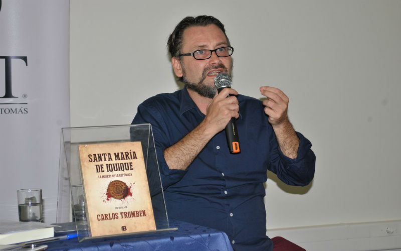Escritor Carlos Tromben: “Se están haciendo cada vez más ferias en regiones. El libro está tomando mucha fuerza a través de eventos similares en el país”