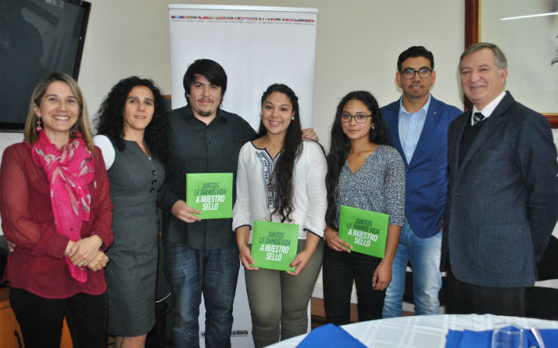 Alumnos ganadores del Premio Sello 2018 de Santo Tomás Osorno fueron destacados por autoridades académicas