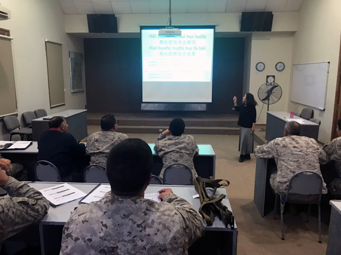 Militares en Talca aprenden Chino Mandarín a través del Instituto Confucio de la UST
