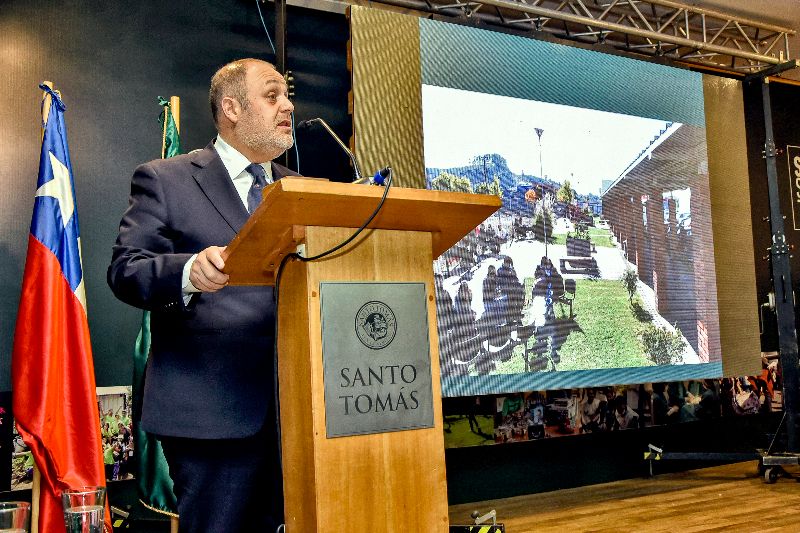 Rector Santo Tomás Concepción rindió cuenta pública en la Inauguración del Año Académico 2018