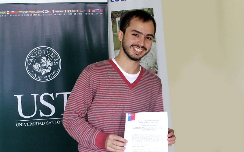Alumno de UST Los Ángeles se adjudica fondos del SENADIS para perfeccionar su rendimiento académico