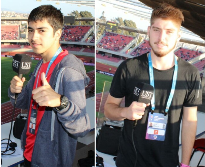 Estudiantes de Periodismo UST Santiago participaron en la Copa América Femenina 2018