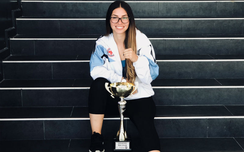 Tomasina salió campeona del Torneo Nacional de Karate: “Esto es una pasión”