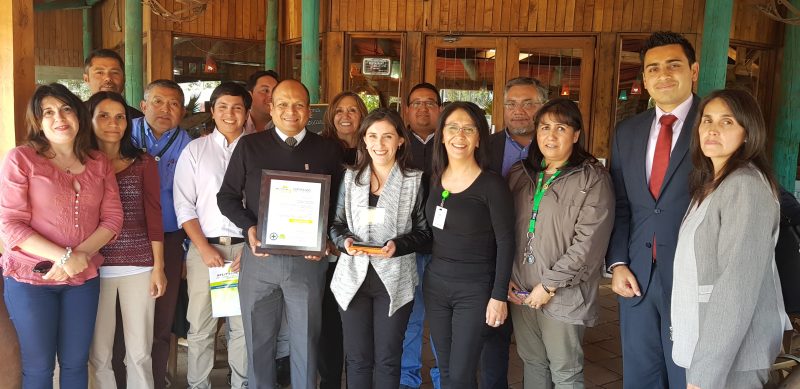 Comité Paritario de sede Rancagua recibe certificación oro por segundo año consecutivo