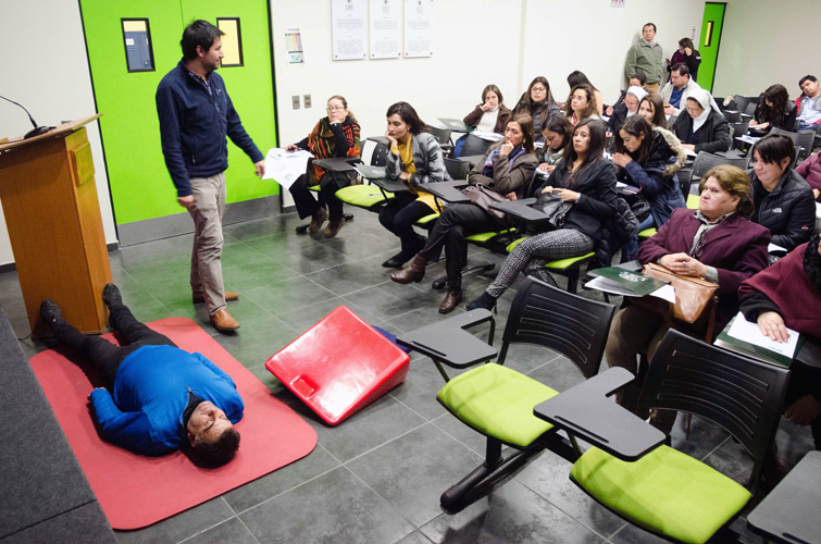 UST Talca junto a Servicios Públicos lideraron primera Jornada Territorial Adulto Mayor