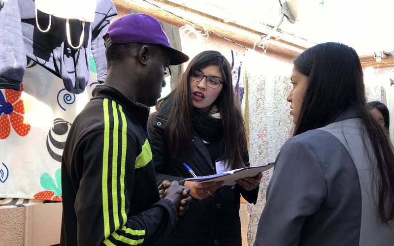 Carrera de Trabajo Social participa en primer estudio de diagnóstico social sobre la población haitiana en coquimbo