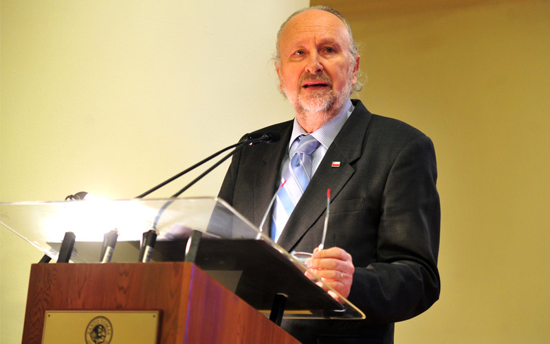 Ministro de Minería Baldo Prokurica en UST Santiago: “Tenemos que avanzar en hacer puente directo con la industria”