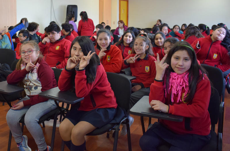 En el Liceo Manuel  Jesús Andrade Bórquez de Chonchi, conocieron como mejorar la convivencia escolar