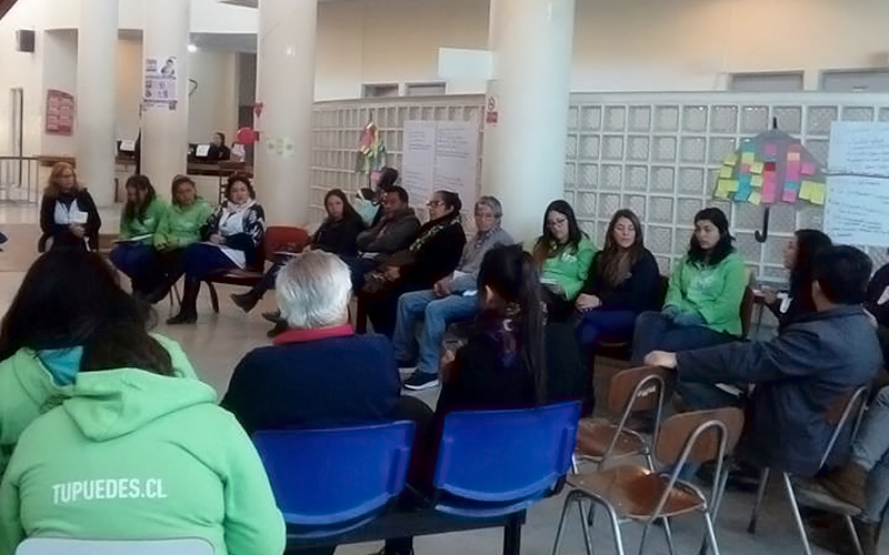Carrera de Técnico en Trabajo Social genera alianzas para trabajar en conjunto con el CESFAM Lusitania de Viña del Mar