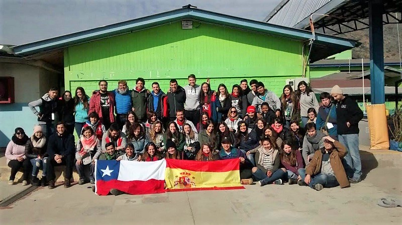 Estudiantes españoles en Trabajos Voluntarios de Alhué: Nos vamos muy contentos y agradecidos de Chile