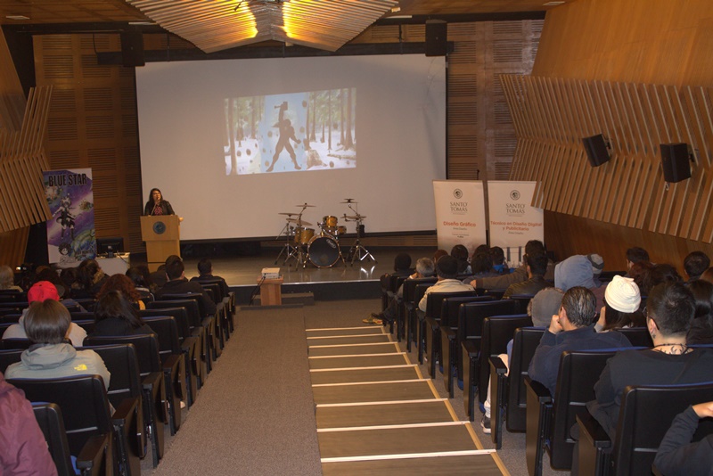 Doble lanzamiento de comics chilenos se realizó en Santo Tomás San Joaquín