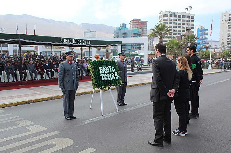 Institución santo tomás iquique participa en natalicio número 240 de bernardo o'higgins