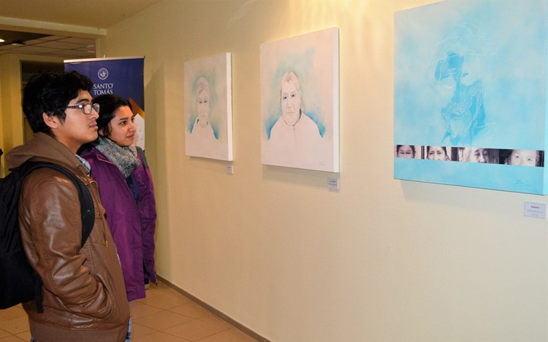 Exposición artística Miradas de Esperanza se presenta durante el mes de julio en Santo Tomás Temuco