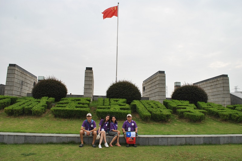 Ovallinos participaron en campamento de verano en China