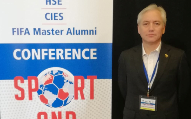 Director del Instituto de Ciencias del Deporte participó en Conferencia FIFA/CIES en Rusia