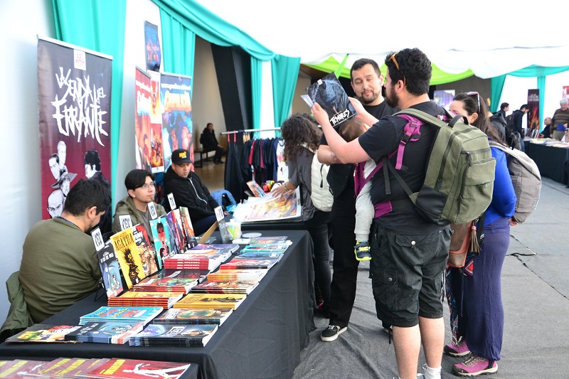 FIC Santiago reunió lo mejor del cómic nacional e internacional en sede San Joaquín
