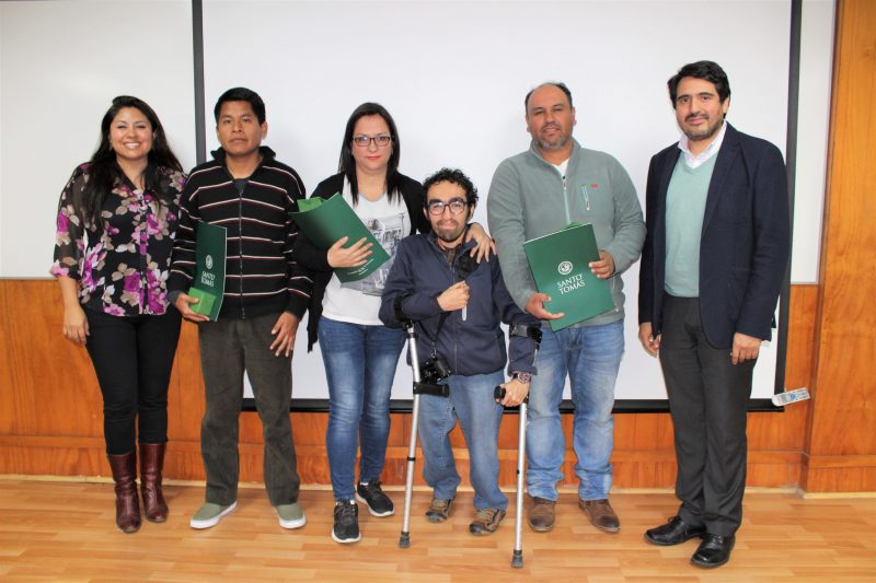 Estudiantes ganadores del concurso de fotografía en Santo Tomás Sede Arica fueron premiados en emotiva ceremonia
