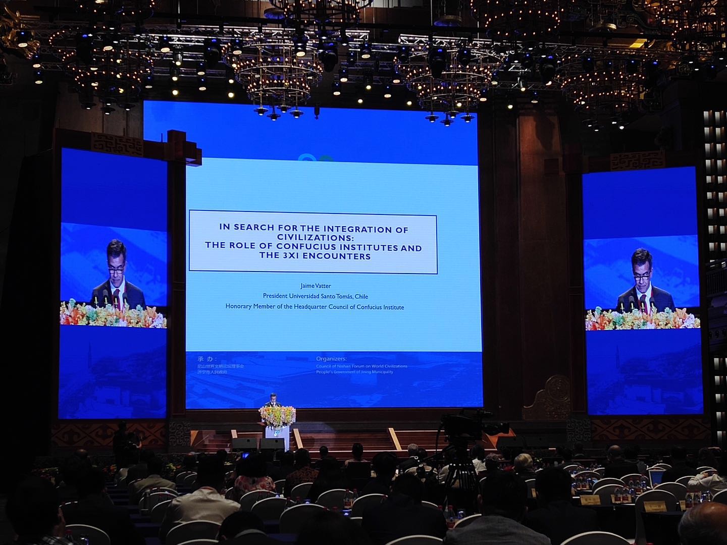Rector Nacional UST participa en el V Foro Nishan sobre civilizaciones en China