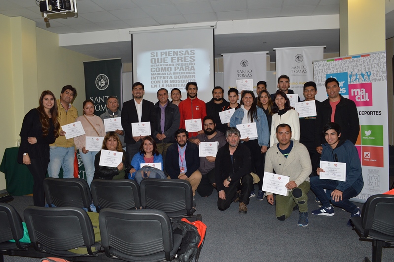 Área de Deporte de Santo Tomás y Municipalidad de Macul realizaron primera capacitación para líderes deportivos de la comuna