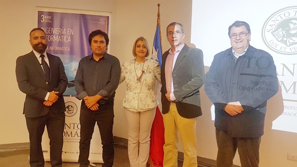 Expertos nacionales se reunieron en IP-CFT Santo Tomás para debatir sobre Ciberseguridad