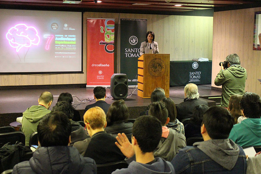 Santo Tomás realizó Lanzamiento del 7mo Festival de Diseño Audiovisual Experimental