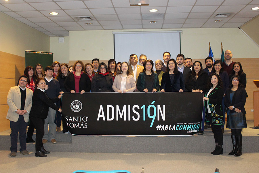 Santo Tomás realiza lanzamiento de Admisión 2019 con matrícula Costo Cero