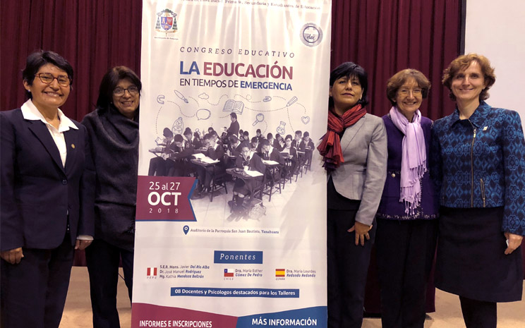 Directora de Formación e Identidad expone la visión de educación para Tomás de Aquino en Perú