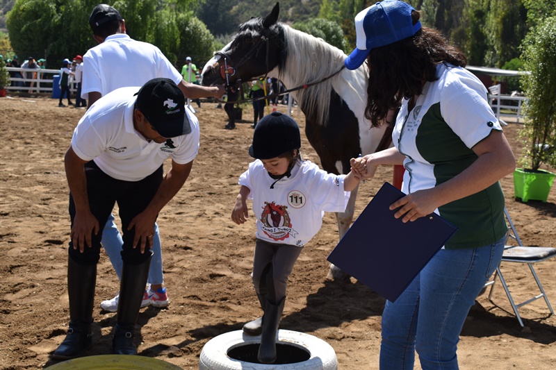 II Juegos Adaptativos Equino-terapéuticos fueron evaluados por Tomasinos