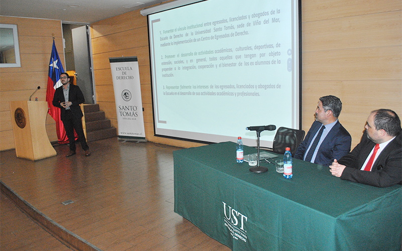 Exalumnos de Escuela de Derecho de Universidad Santo Tomás Viña del Mar buscan formar Centro de Egresados
