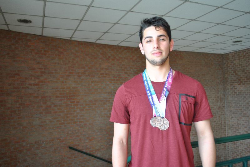 Tomasino deslumbra en Gimnasia Artística en Concepción