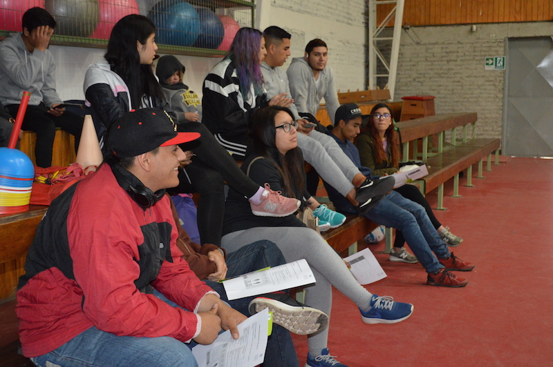 Estudiantes de Preparador Físico CFT Puente Alto recibieron charla de salud