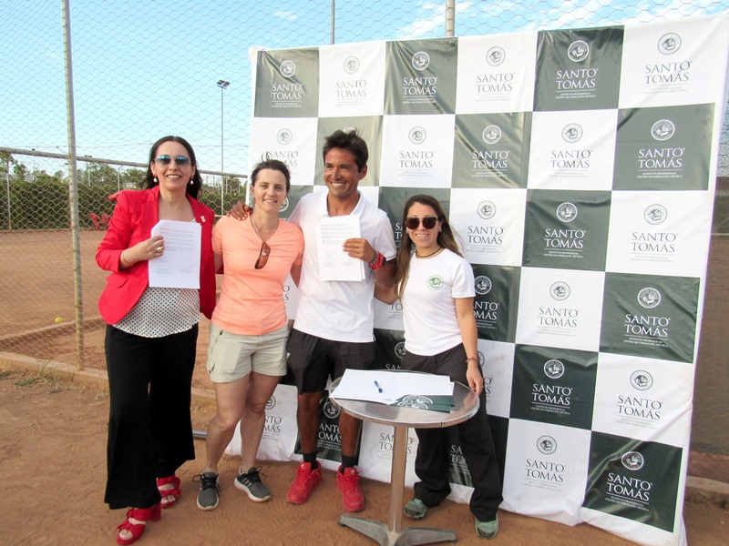 Nuevamente Santo Tomás presente el deporte curicano