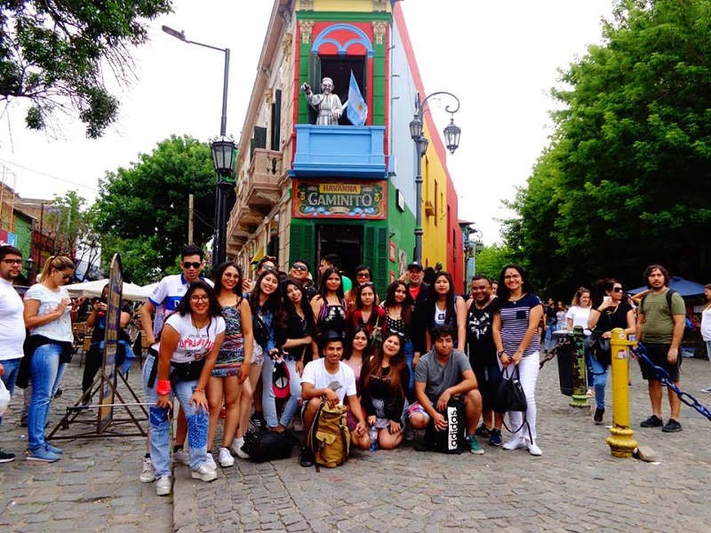 Estudiantes ovallinos vivieron experiencia gastronómica en Buenos Aires