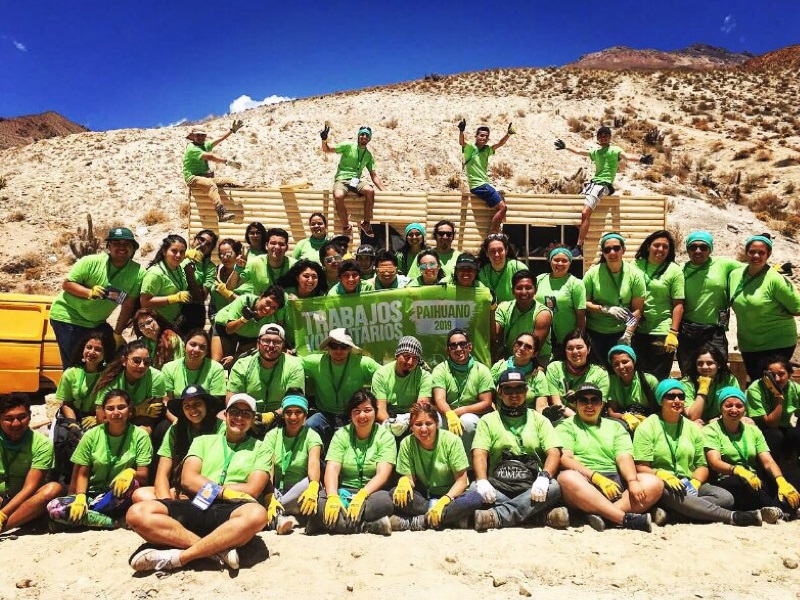 Trabajos Voluntarios de Verano Paihuano Santo Tomás 2019