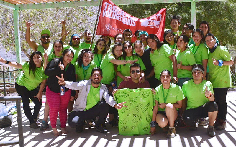 Carolina Romo, estudiante de Psicología: “Los Trabajos Voluntarios te llenan el corazón de alegrías”