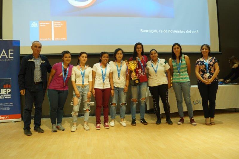 Liga Deportiva de Educación Superior O’Higgins cierra su octavo año de competencia