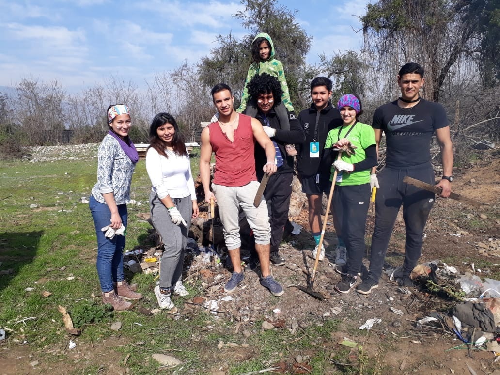 Estudiantes rancagüinos fueron parte de los Trabajos de Invierno en Paine