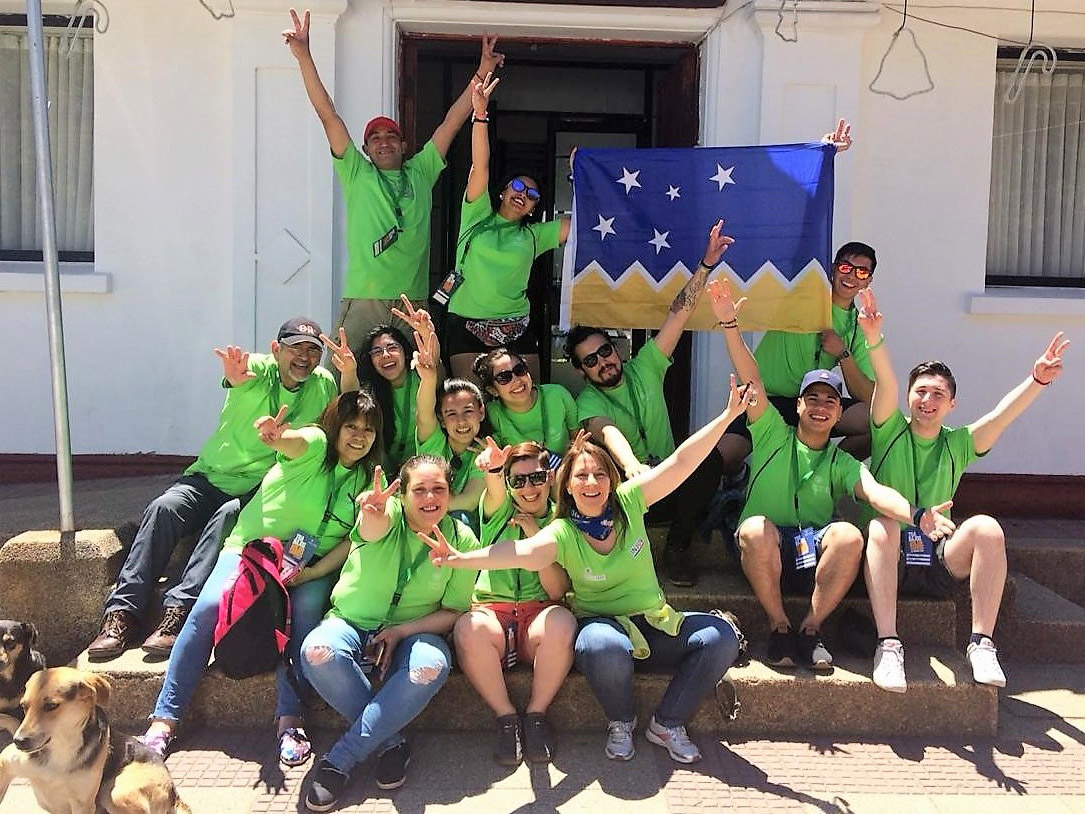Trece estudiantes magallánicos participan de los trabajos voluntarios en Yumbel