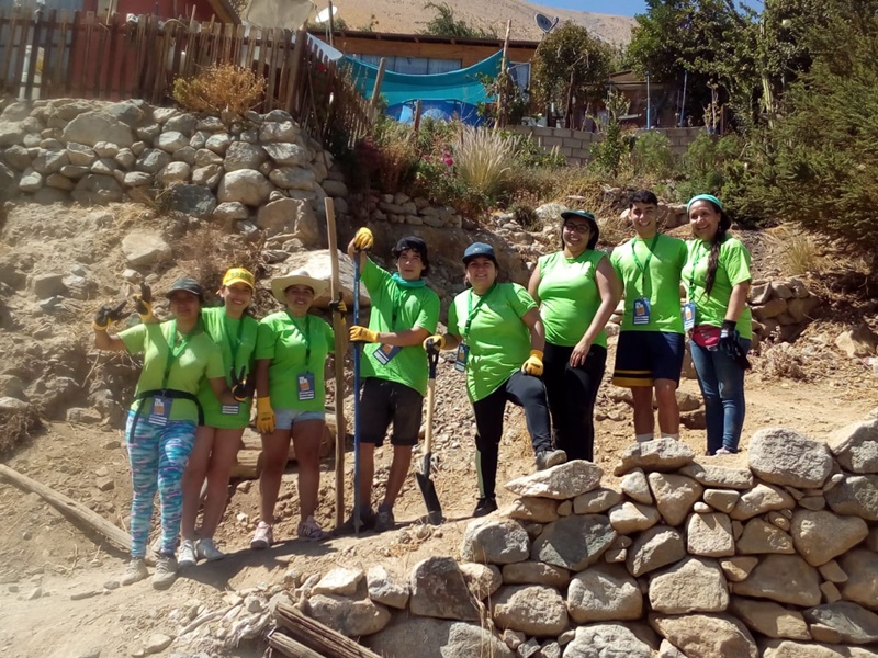 Trabajos Voluntarios hicieron vibrar a Tomasinos de Puente Alto