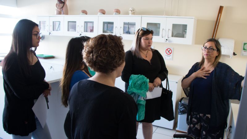 Futuros TENS y Preparadores Físicos vivieron su primera experiencia académica en Santo Tomás Concepción